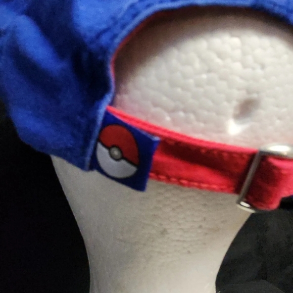 BIOWORLD Pokémon XY Blue Adjustable Dad Strapback Cap Hat - Picture 2 of 9
